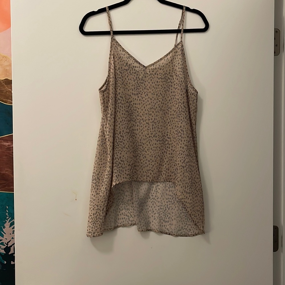 Express sheet tank top size medium